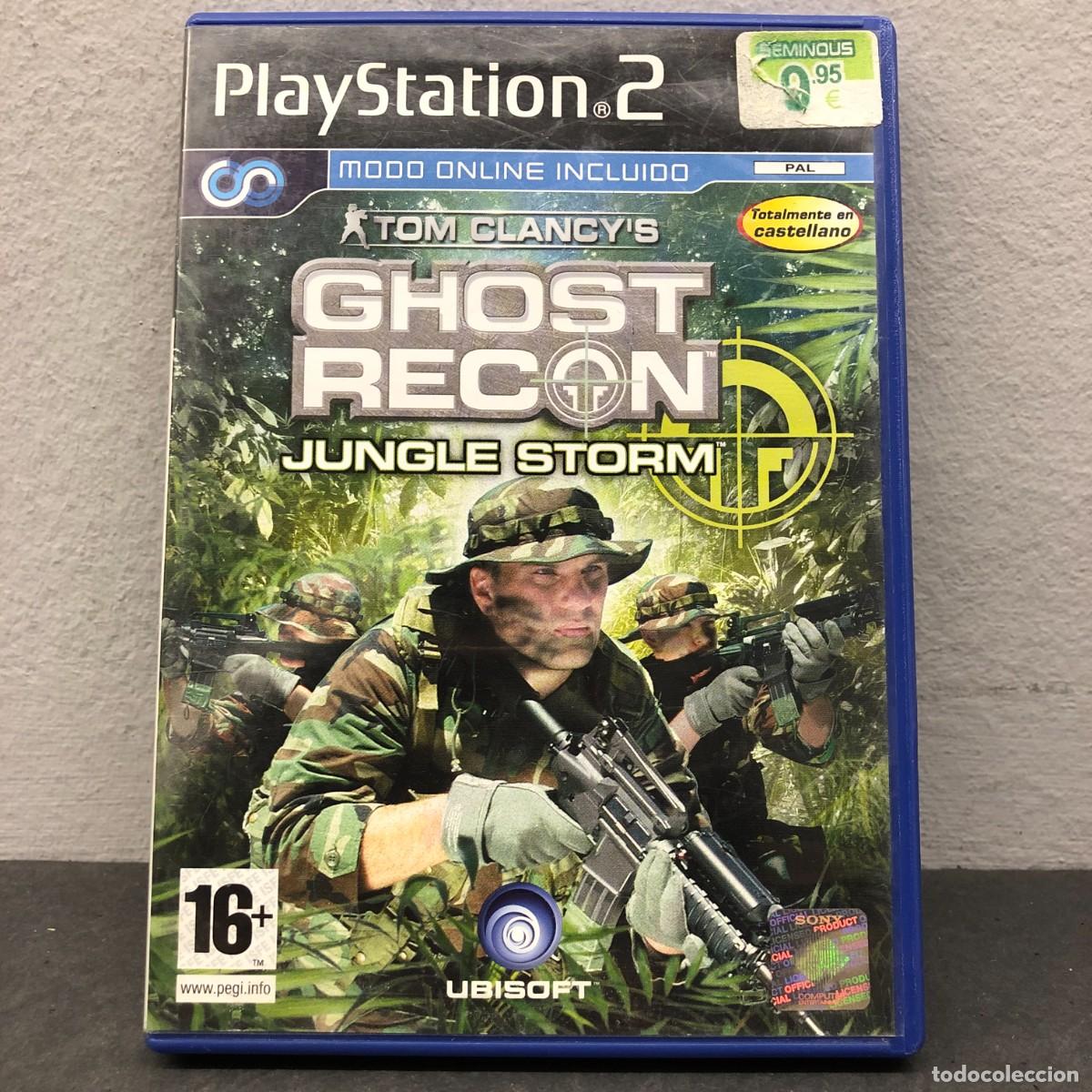 Videojuegos y consolas: GOHST RECON - JUNGLE STORM - PLAY STATION 2 - PS2 - +16 - SCES 51976 - VIDEOJUEGO / 1140