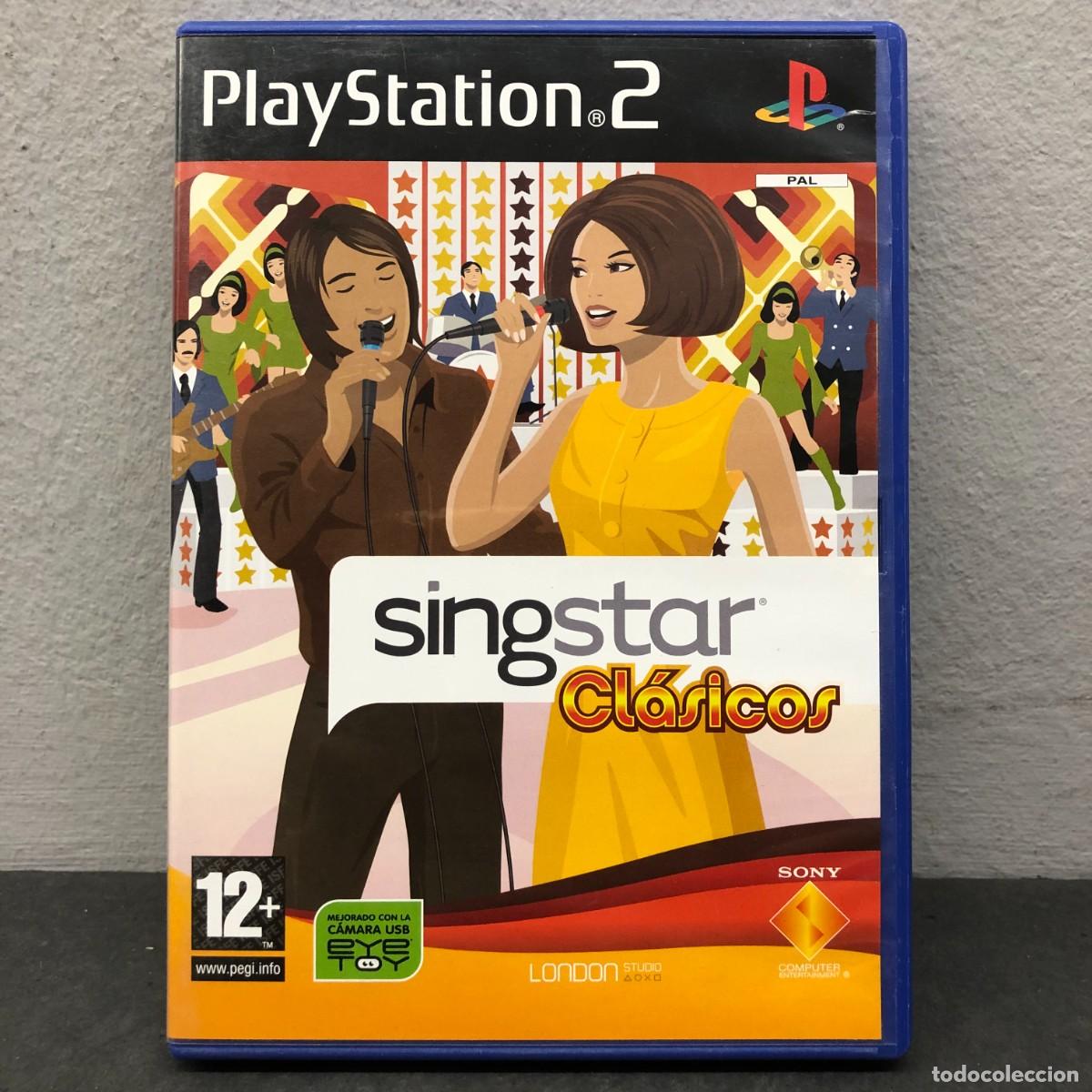 Videojuegos y consolas: SINGSTAR CL&Aacute;SICOS - PLAY STATION 2 - PS2 - +12 - SCES 55182 - VIDEOJUEGO / 1143