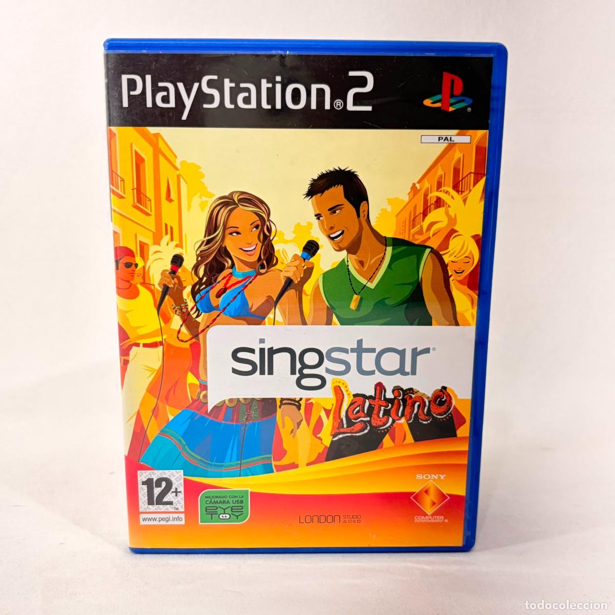 Videojuegos y consolas: VIDEOJUEGO PLAYSTATION 2 - PS2 - SINGSTAR LATINO + CAJA