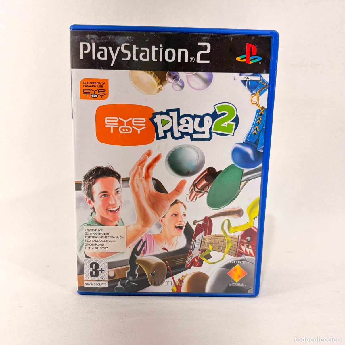 Videojuegos y consolas: VIDEOJUEGO PLAYSTATION 2 - PS2 - EYE TOY / PLAY 2 + CAJA + INSTRUCCIONES