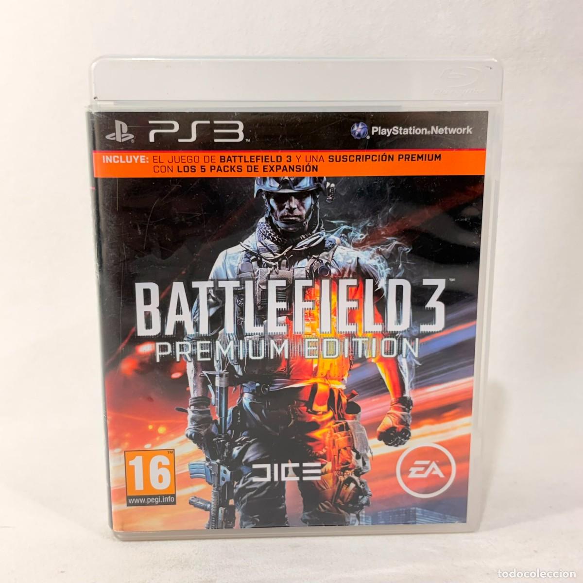 Videojuegos y consolas: VIDEOJUEGO PLAYSTATION 3 - PS3 - BATTLEFIELD 3 - PREMIUM EDITION + CAJA