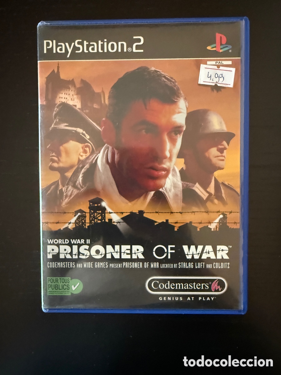 Videojuegos y consolas: Prisoner of War PS2 PlayStation 2 PAL Completo CIB Codemasters