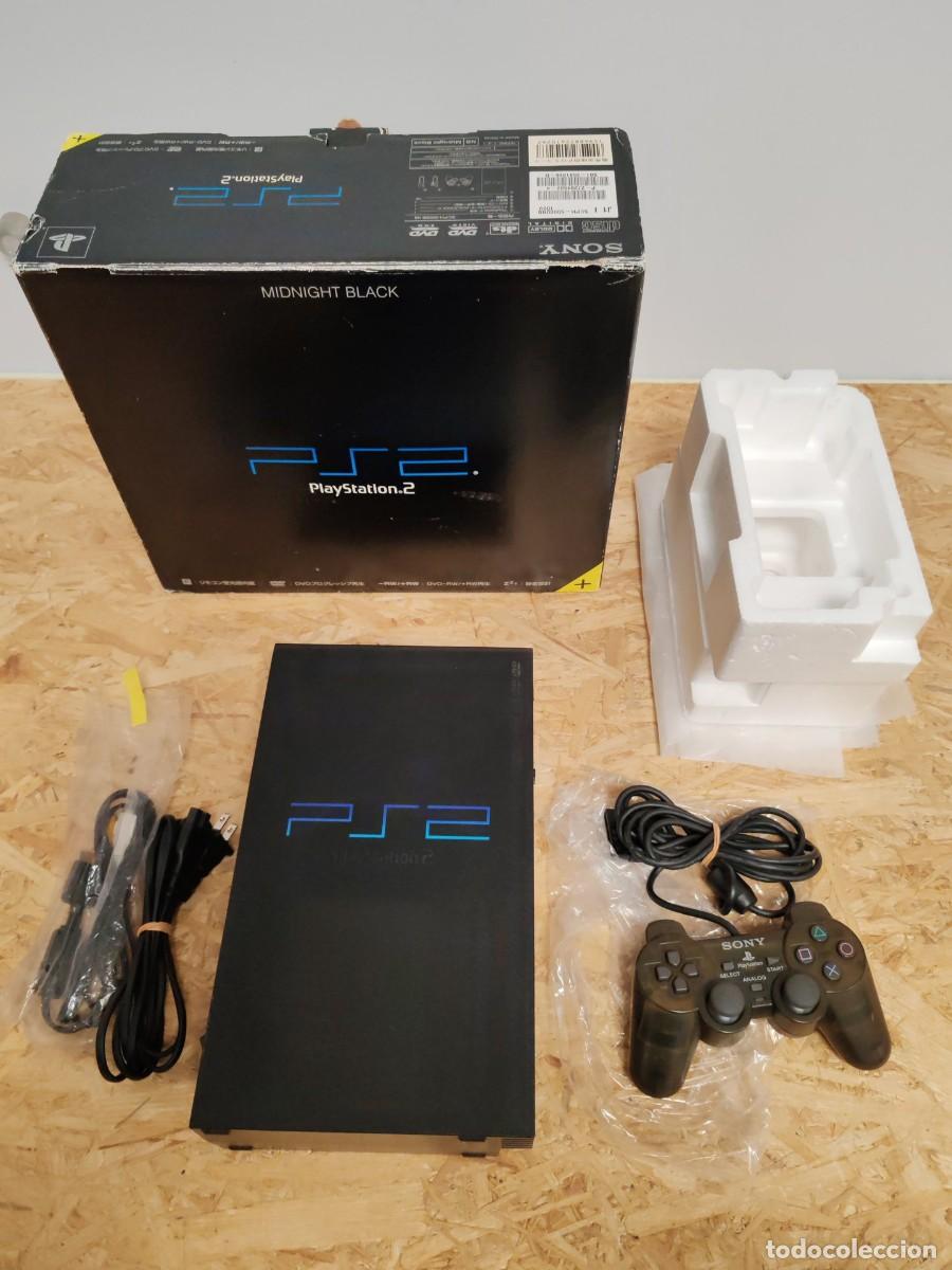 Videojuegos y consolas: PlayStation 2 Midnight Black PS2 Jap&oacute;n