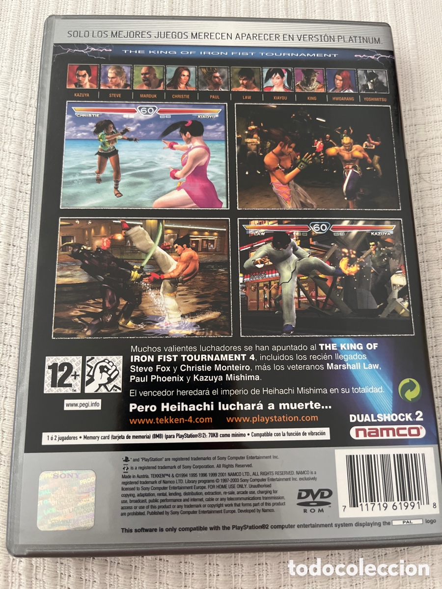 Videojuegos y consolas: Tekken 4. PlayStation 2 - Foto 7