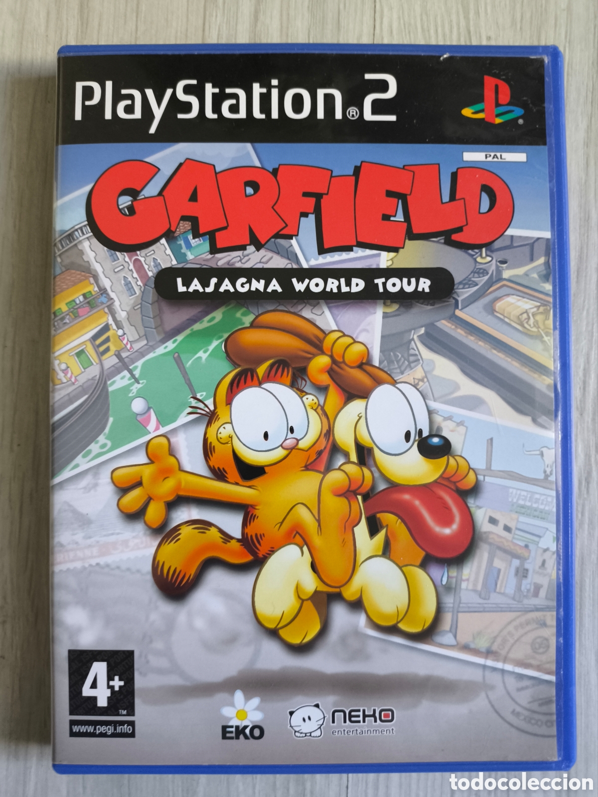Videojuegos y consolas: Juego Garfield lasagna tour ps2 PlayStation 2 pal