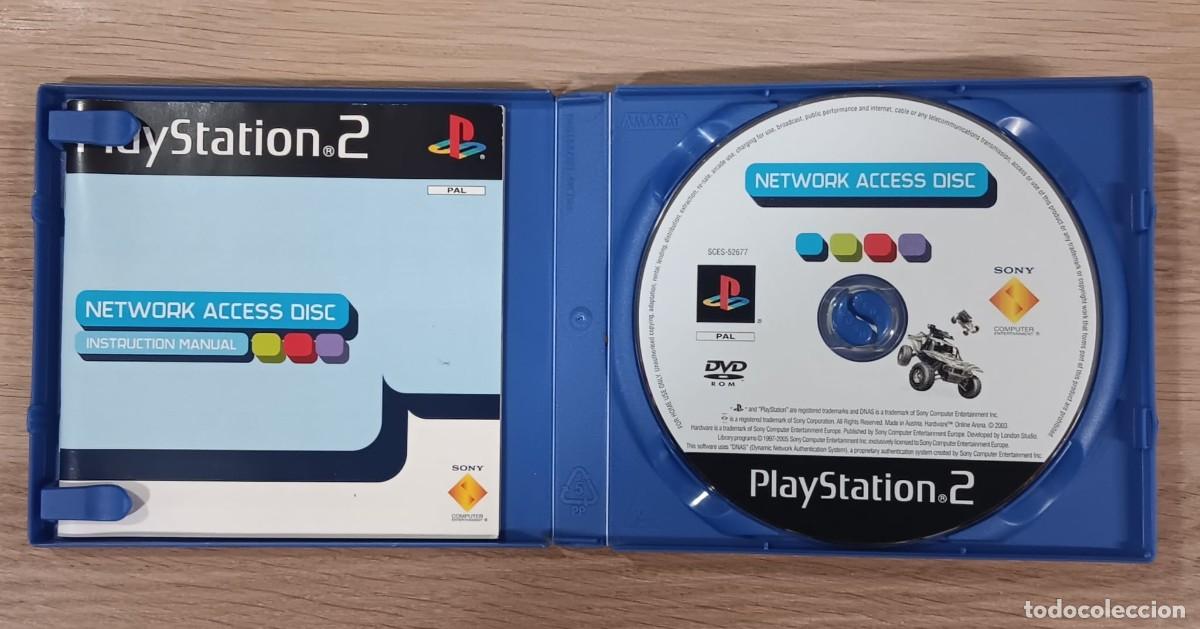 Videojuegos y consolas: PLAYSTATION 2 PS2 NETWORK ACCESS DISC - Foto 3