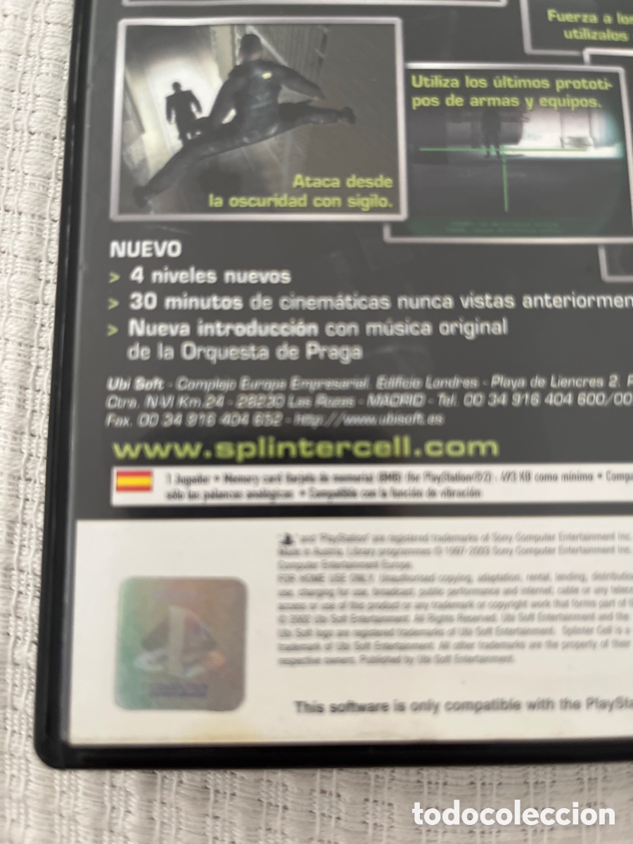 Videojuegos y consolas: Splinter Cell. PlayStation 2 - Foto 7
