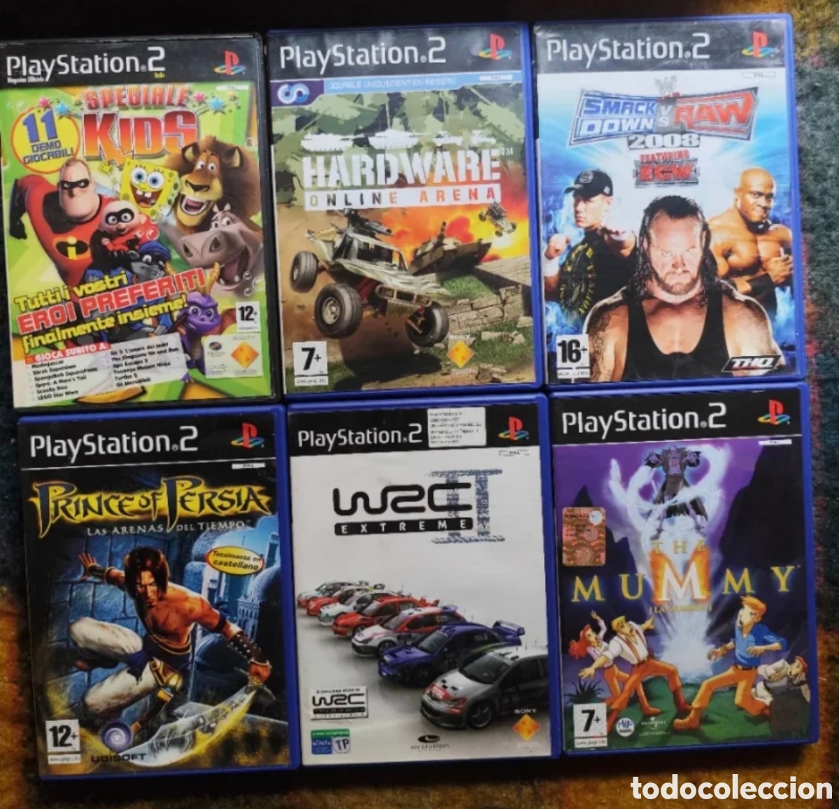 Videojuegos y consolas: Lote Juegos PS2 Sin Manuales o mapa
