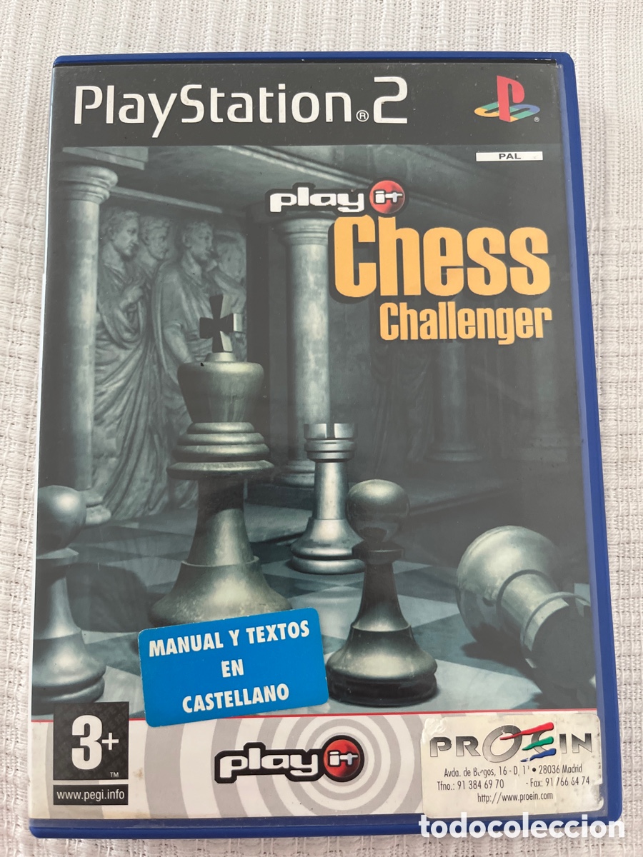 Videojuegos y consolas: Play It Chess Challenger. PlayStation 2