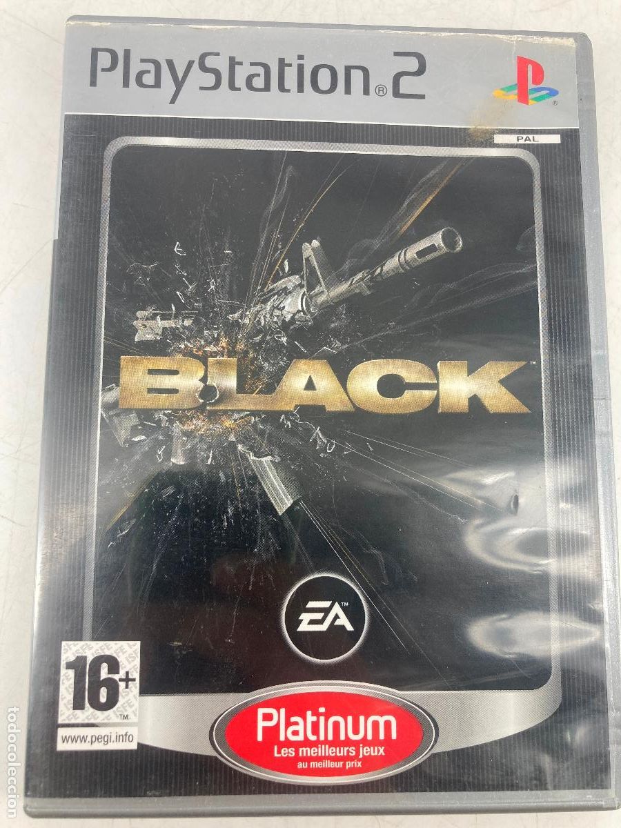 Videojuegos y consolas: BLACK - PLATINUM - PS2 PLAYSTATION 2 PLAY STATION