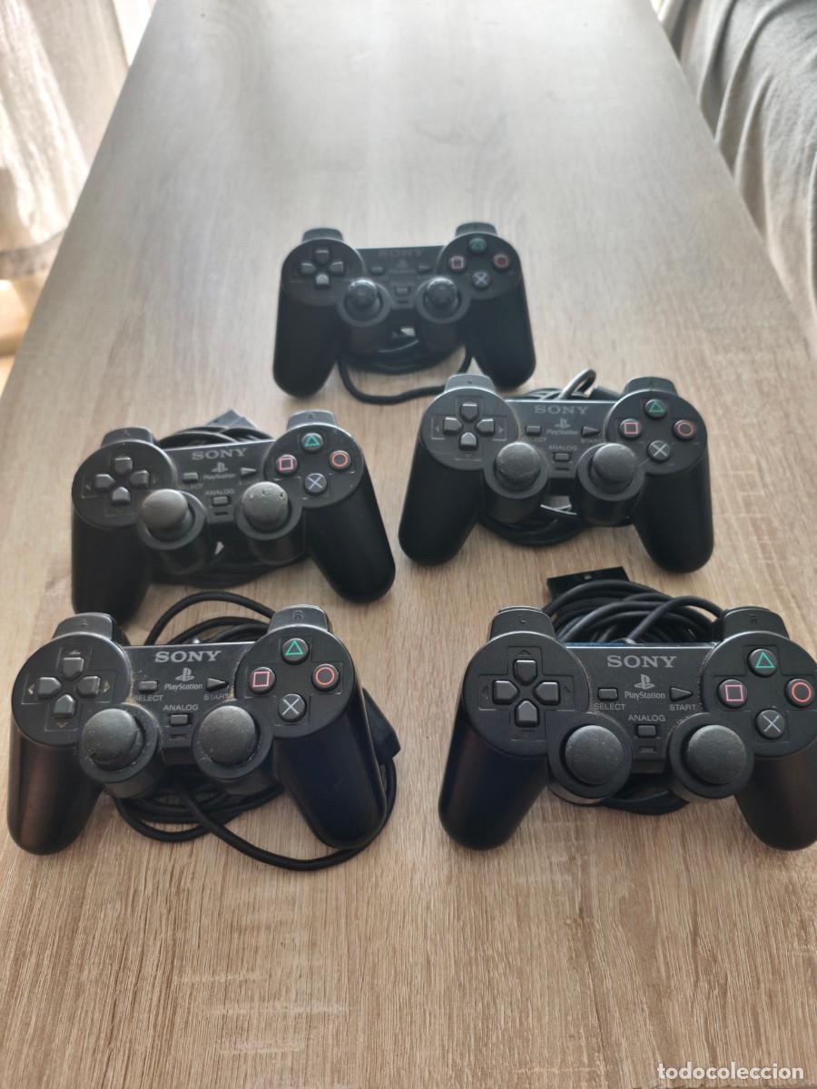 Videojuegos y consolas: 5 Mandos PS2 Sony [LEER DESCRIPCI&Oacute;N]