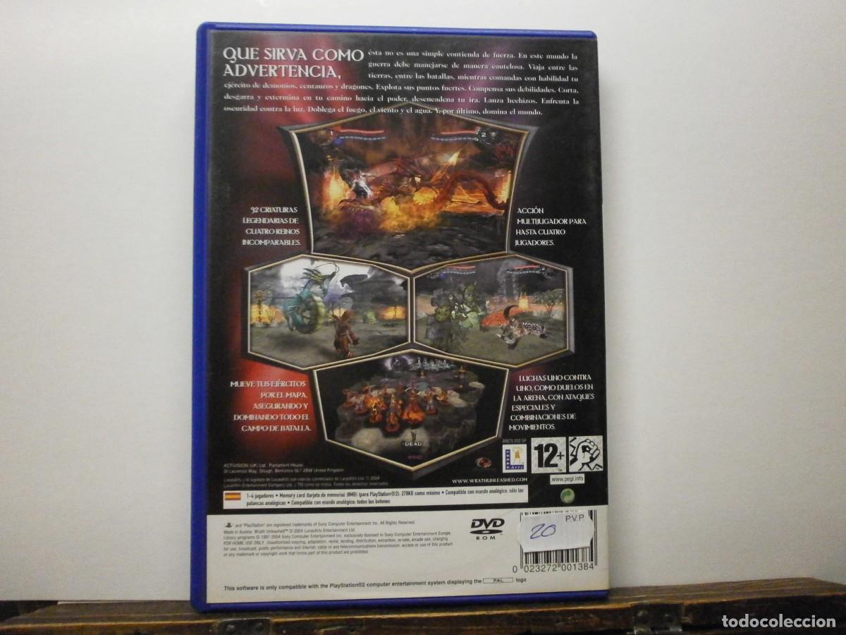 Videojuegos y consolas: juego completo ps2 wrath unleashed - Foto 2
