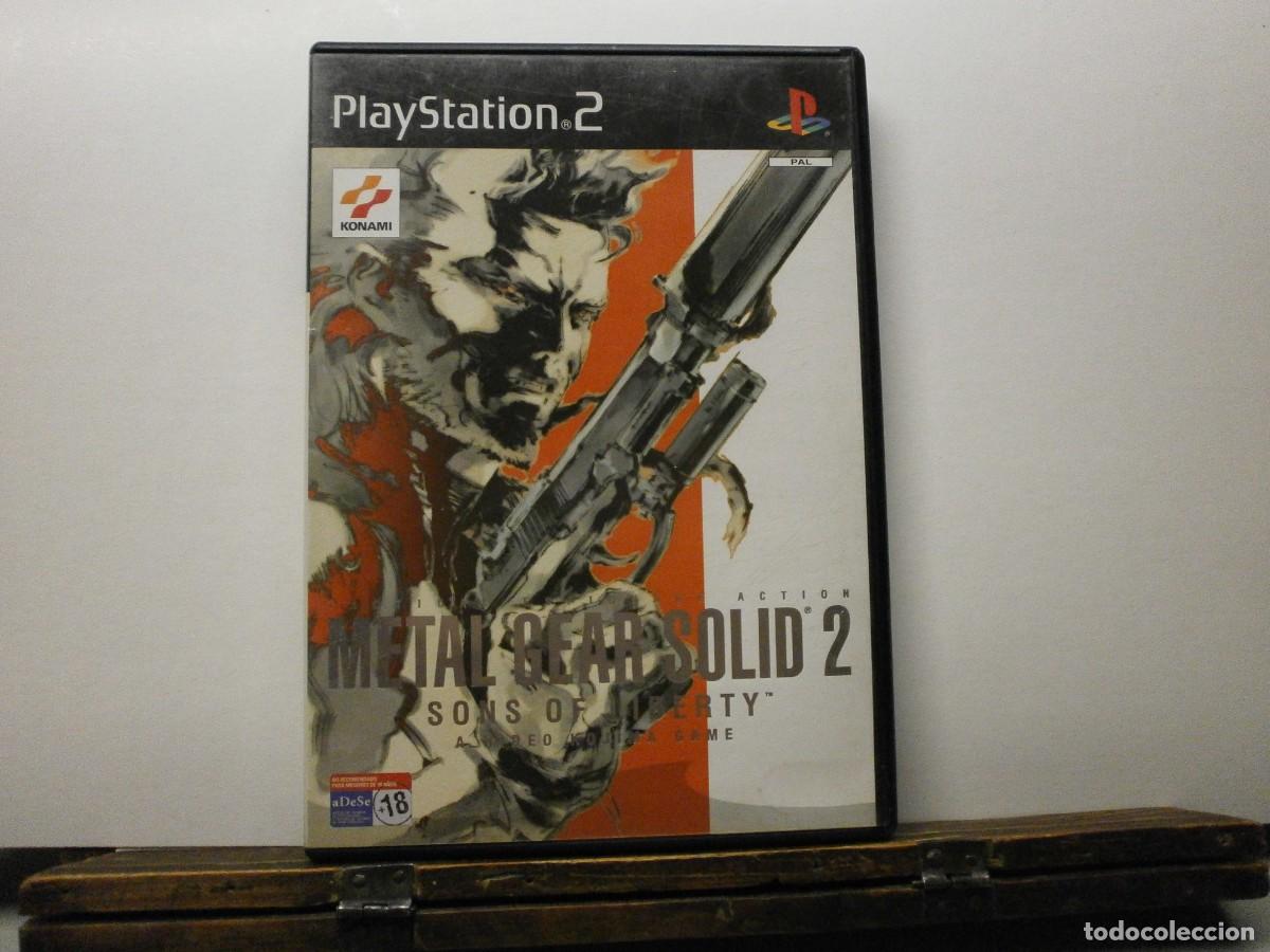 Videojuegos y consolas: juego completo ps2 metal gear solid 2 sons of liberty
