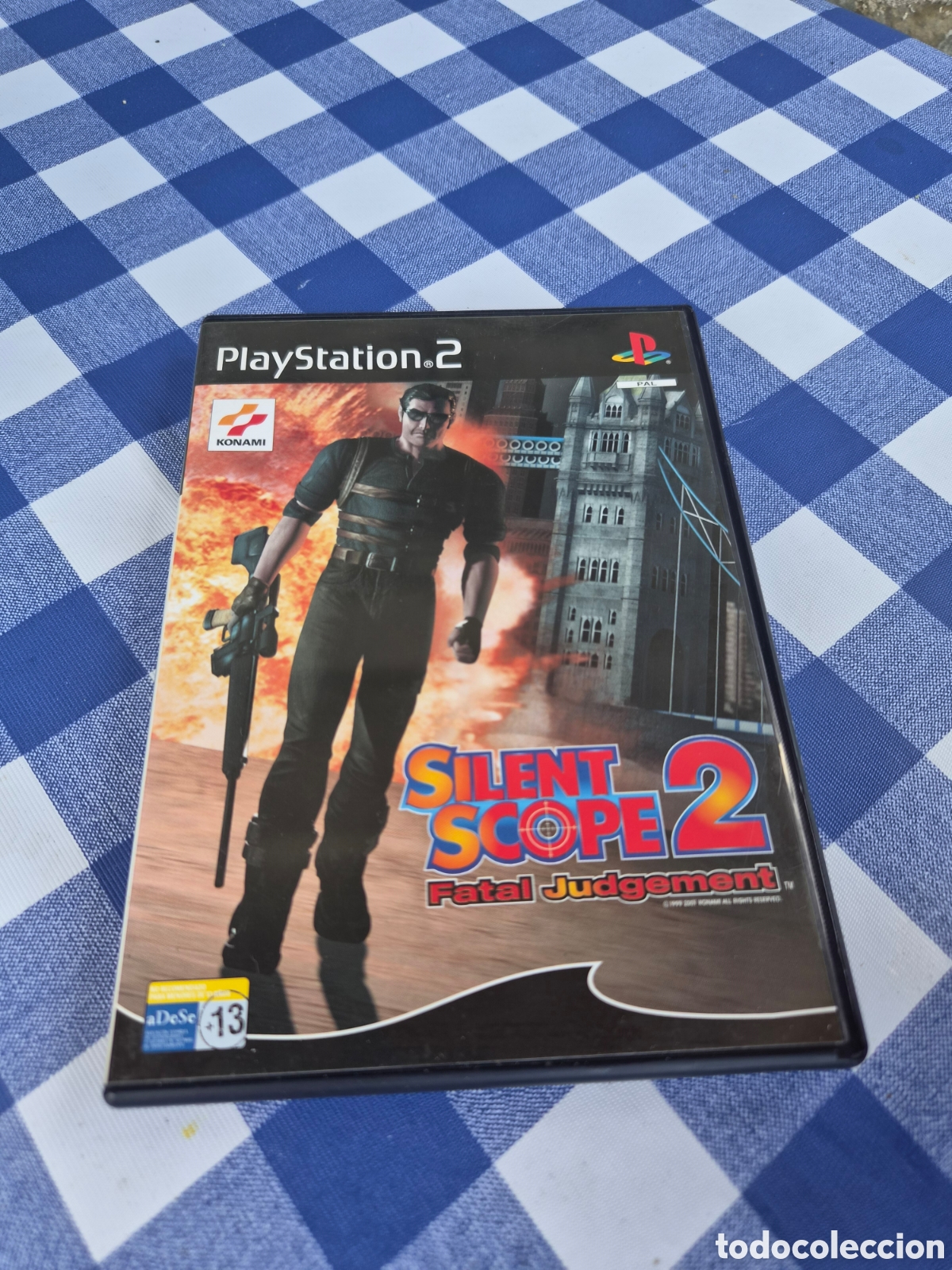 Videojuegos y consolas: ANTIGUO JUEGO PLAYSTATION PAL SILENT SCOPE 2 FATAL JUDGEMENT ORIGINAL