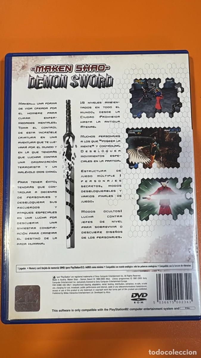 Videojuegos y consolas: Maken Shao - Demon Sword [PS2] - Foto 2