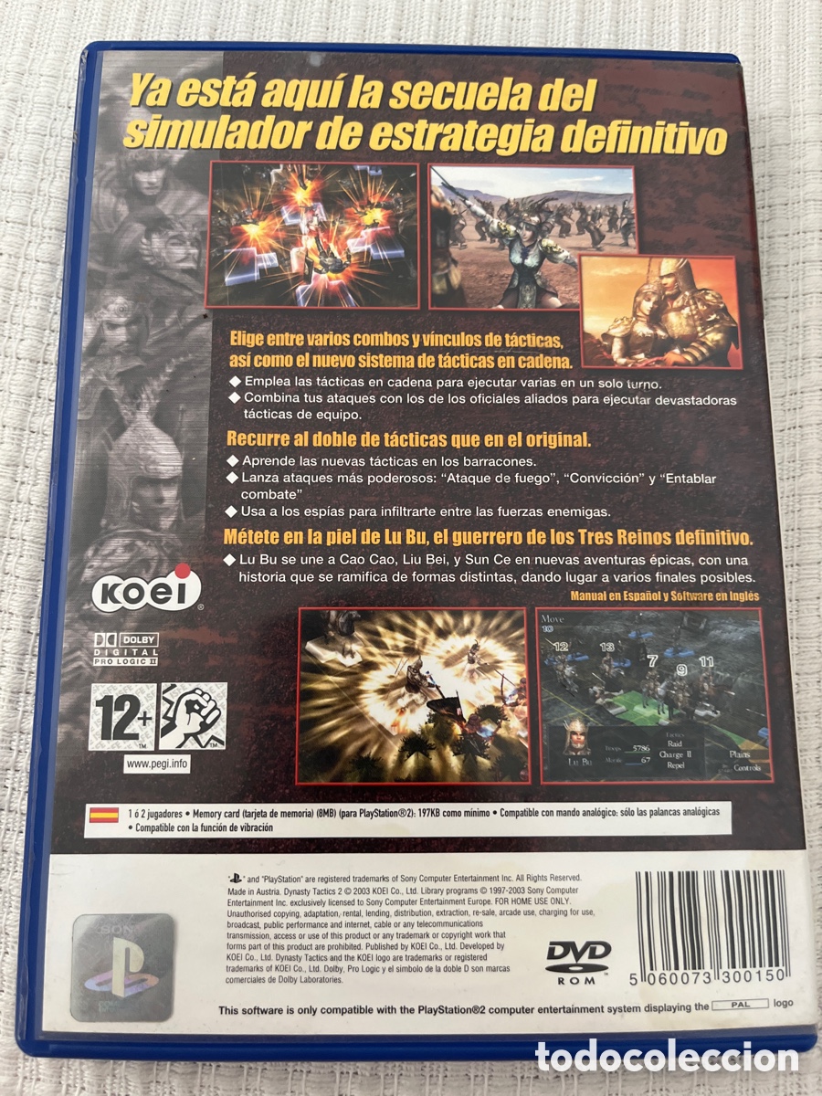 Videojuegos y consolas: Dynasty Tactics 2. PlayStation 2 - Foto 8