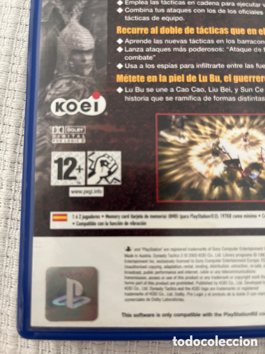 Videojuegos y consolas: Dynasty Tactics 2. PlayStation 2 - Foto 9