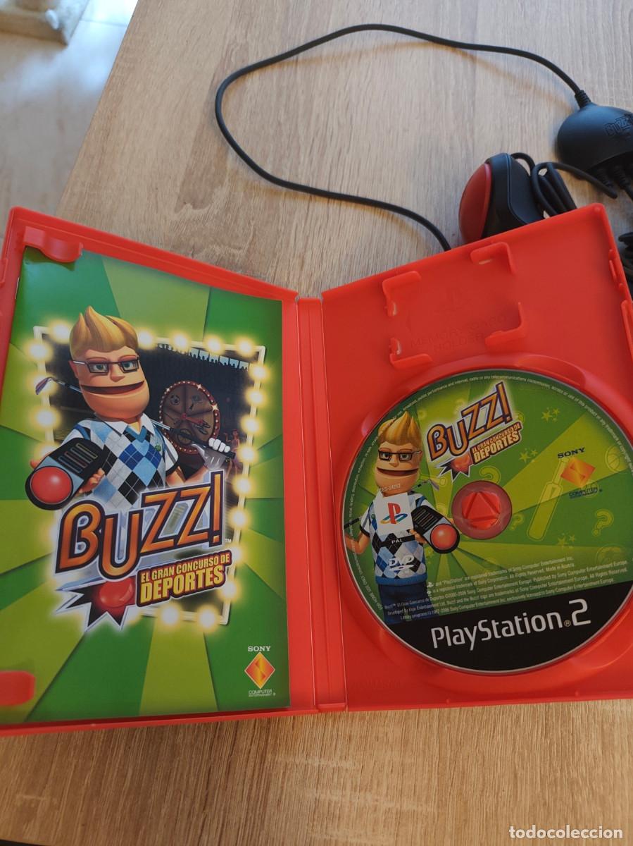 Videojuegos y consolas: Buzz! El Gran Concurso de Deportes + Mandos - Foto 2