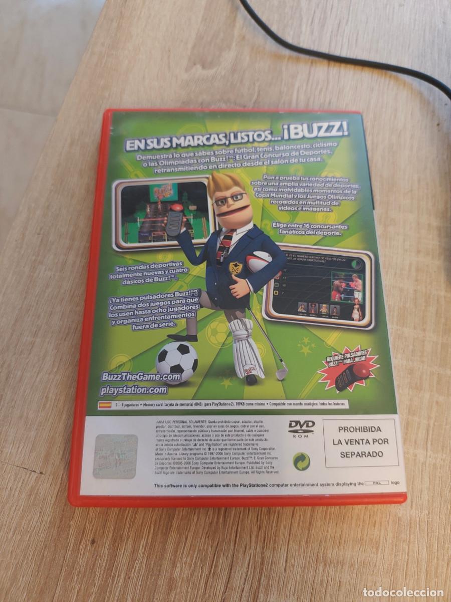 Videojuegos y consolas: Buzz! El Gran Concurso de Deportes + Mandos - Foto 3
