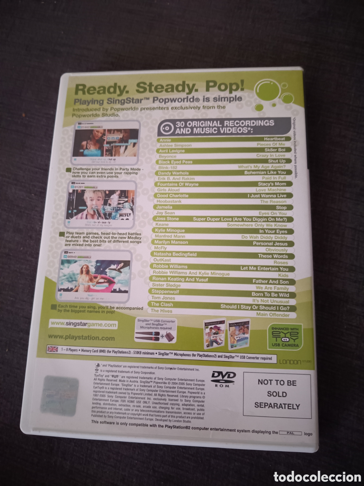 Videojuegos y consolas: SingStar Popworld (PS2) - Foto 3
