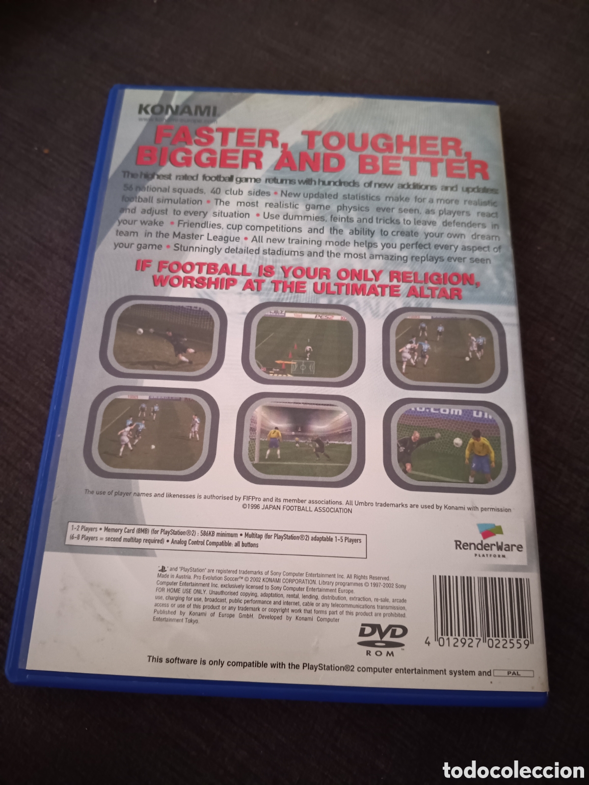 Videojuegos y consolas: Pro Evolution Soccer 2 PAL UK - Foto 3