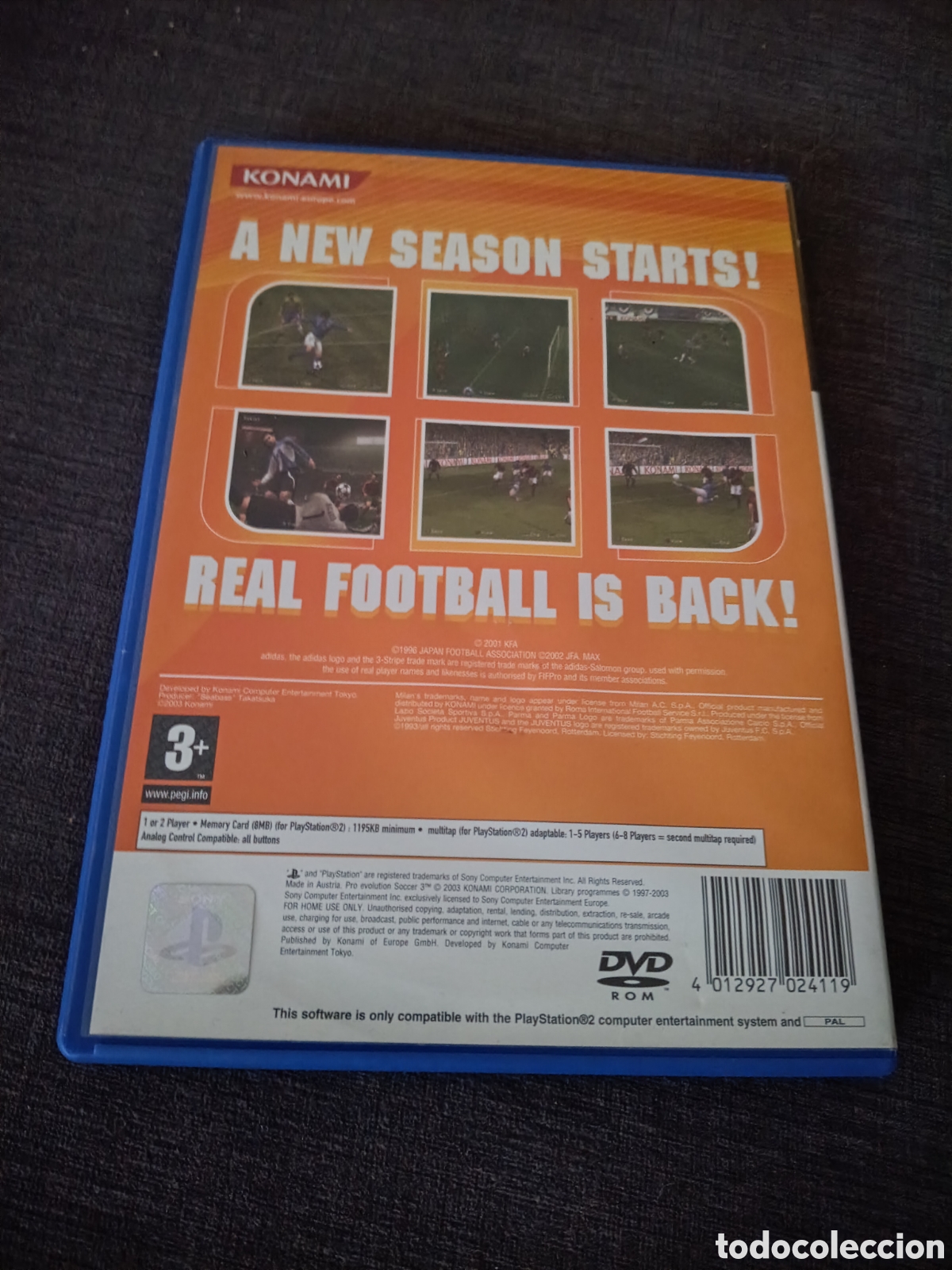 Videojuegos y consolas: Pro Evolution Soccer 3 PAL UK - Foto 2