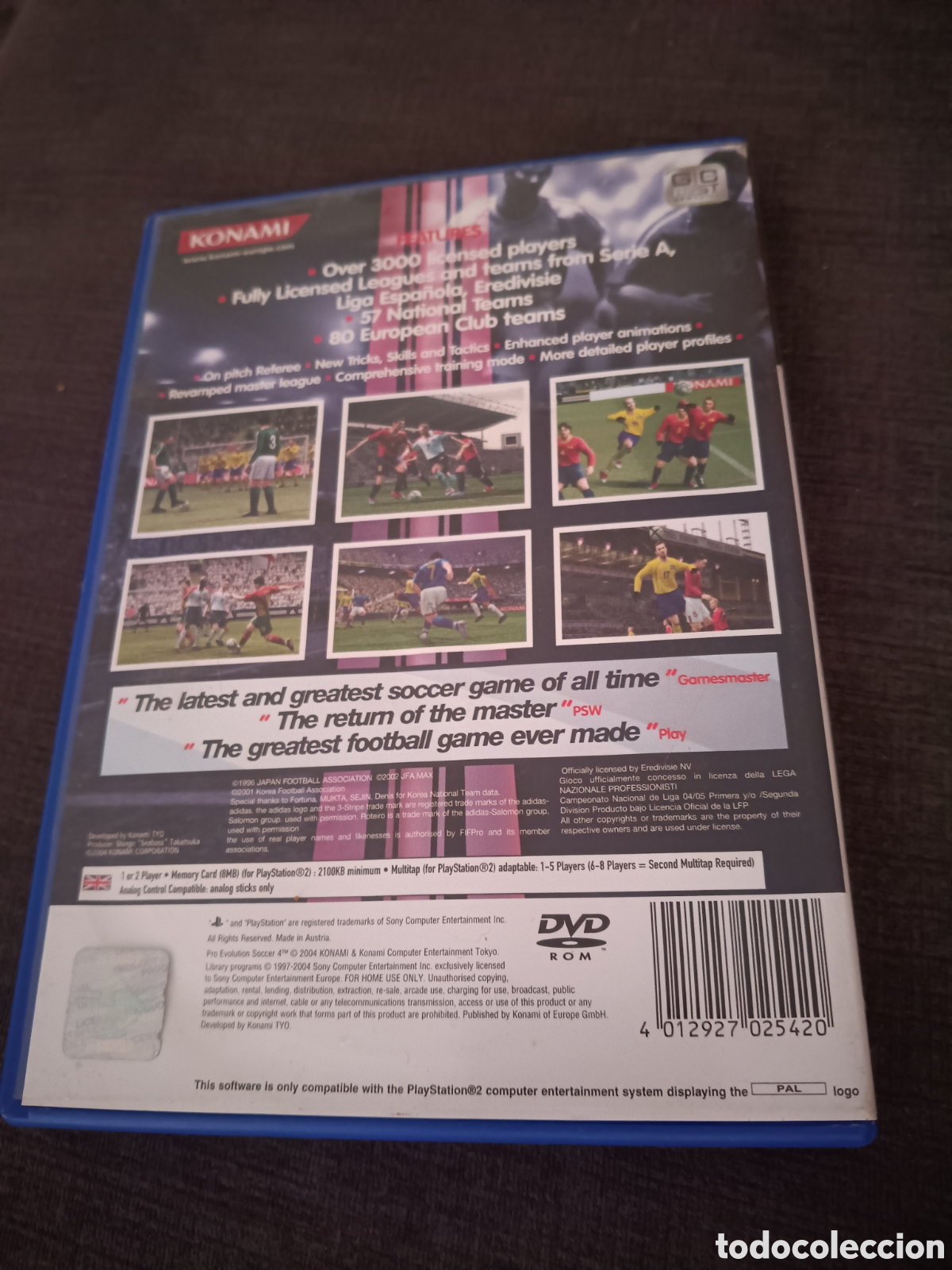 Videojuegos y consolas: Pro Evolution Soccer 4 UK - Foto 2
