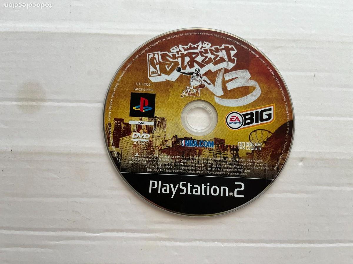 Videojuegos y consolas: NBA STREET V3 PS2 PLAYSTATION 2 PLAY STATION TWO KREATEN