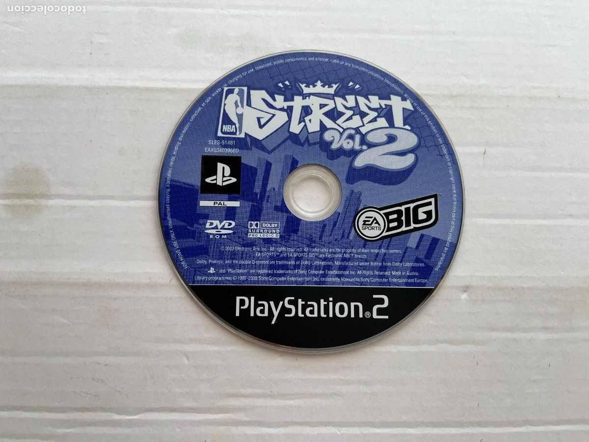 Videojuegos y consolas: NBA STREET VOL 2 PS2 PLAYSTATION 2 PLAY STATION TWO KREATEN