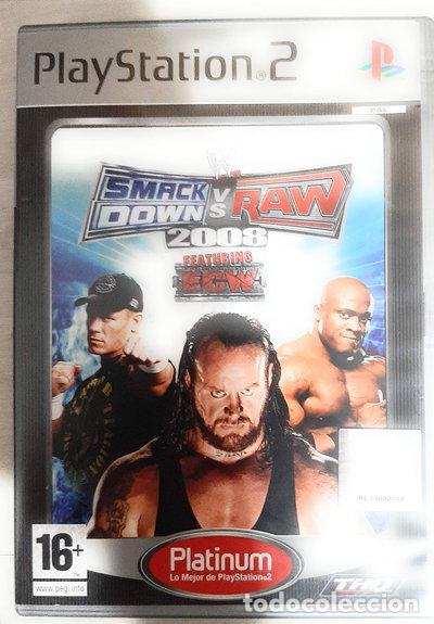 Videojuegos y consolas: WWE Smackdown Vs Raw 2008- 4005209107075