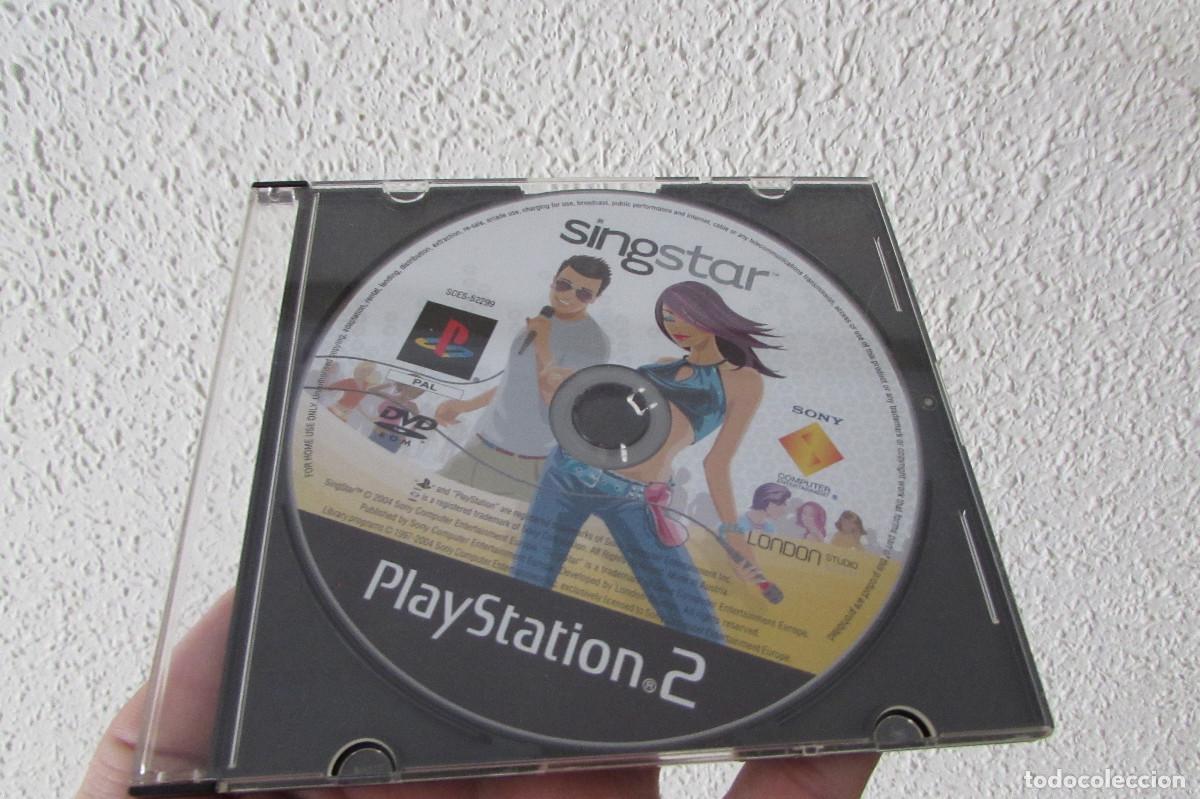 Videojuegos y consolas: SINGSTAR PLAYSTATION 2 SOLO EL DISCO