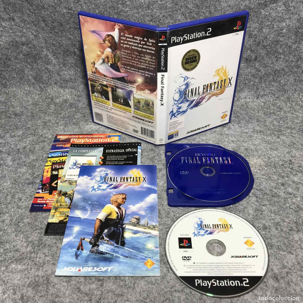 Videojuegos y consolas: FINAL FANTASY X SONY PLAYSTATION 2 PS2