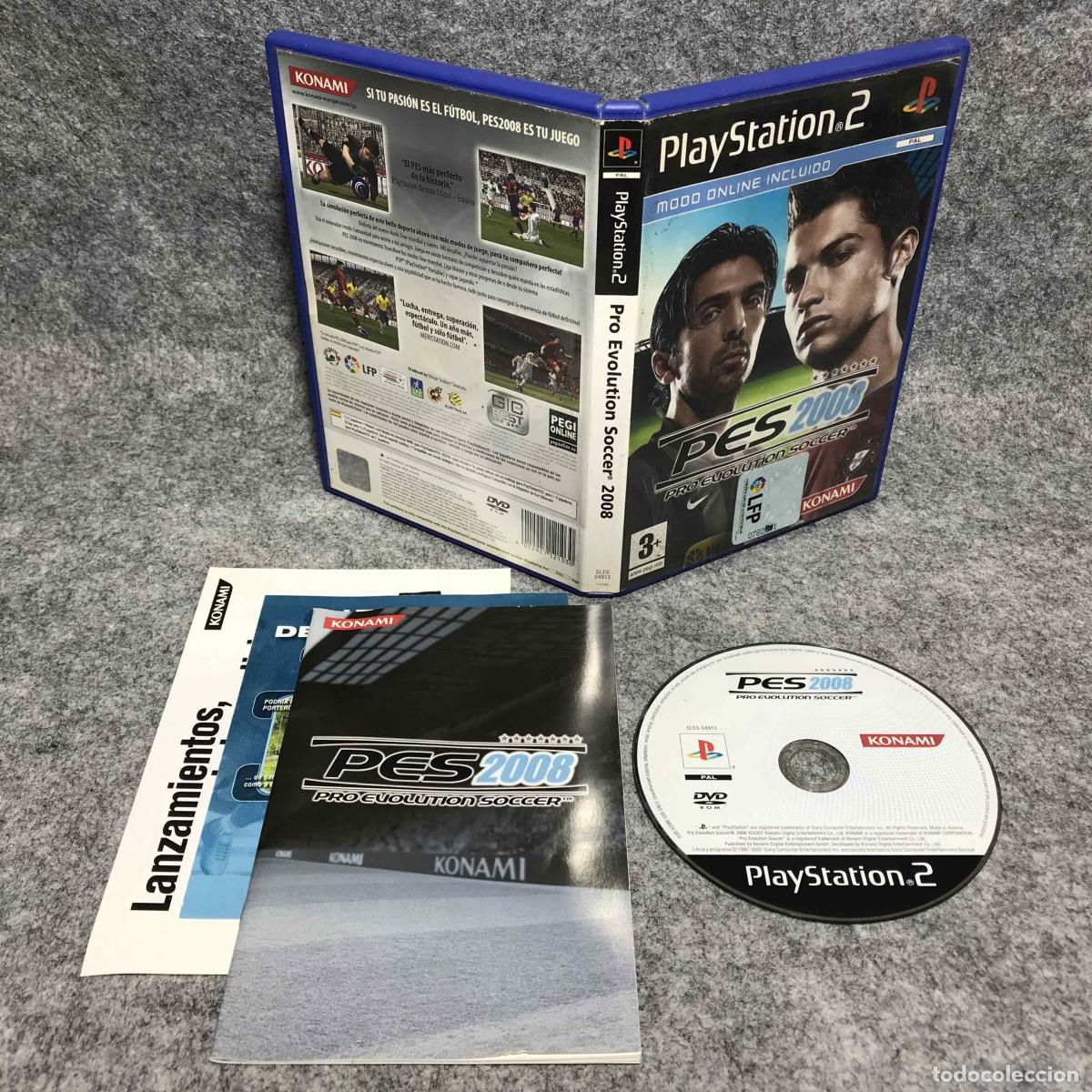 Videojogos e Consolas: PRO EVOLUTION SOCCER 2008 SONY PLAYSTATION 2 PS2