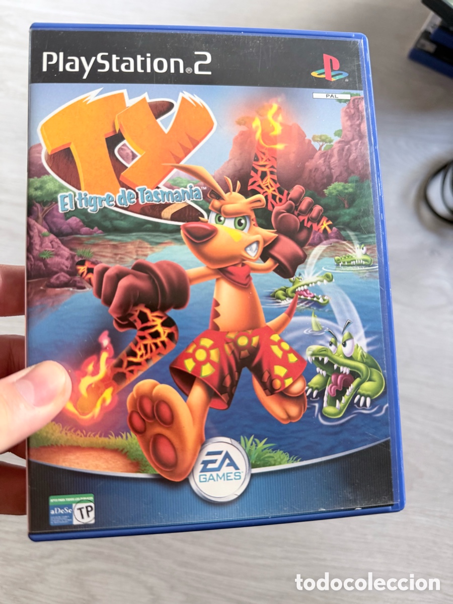 Videojuegos y consolas: Antiguo juego playstation 2 el tigre