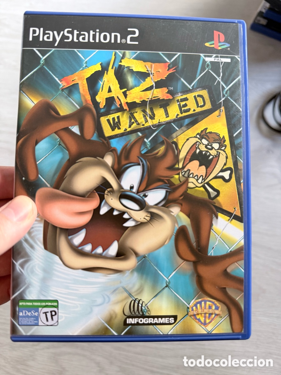 Videojuegos y consolas: Antiguo juego playstation 2 tazmania