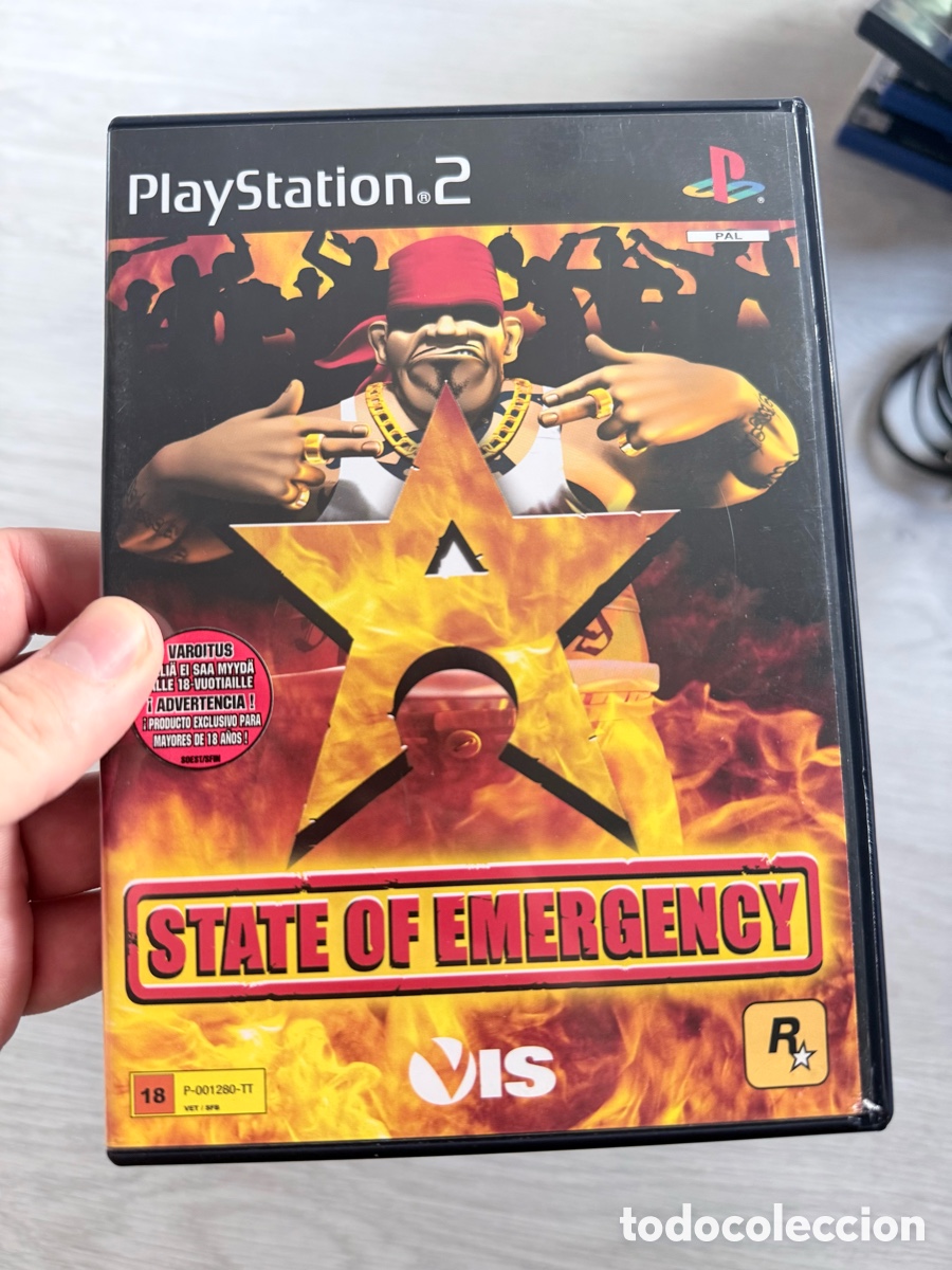 Videojuegos y consolas: Antiguo juego playstation 2 estate of emergency
