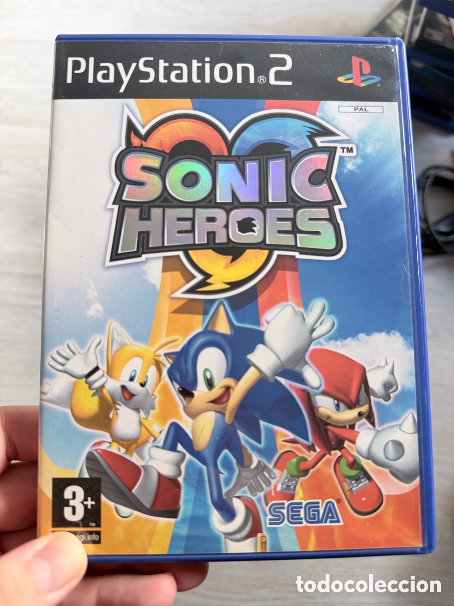 Videojuegos y consolas: Antiguo juego playstation 2 sonic heroes