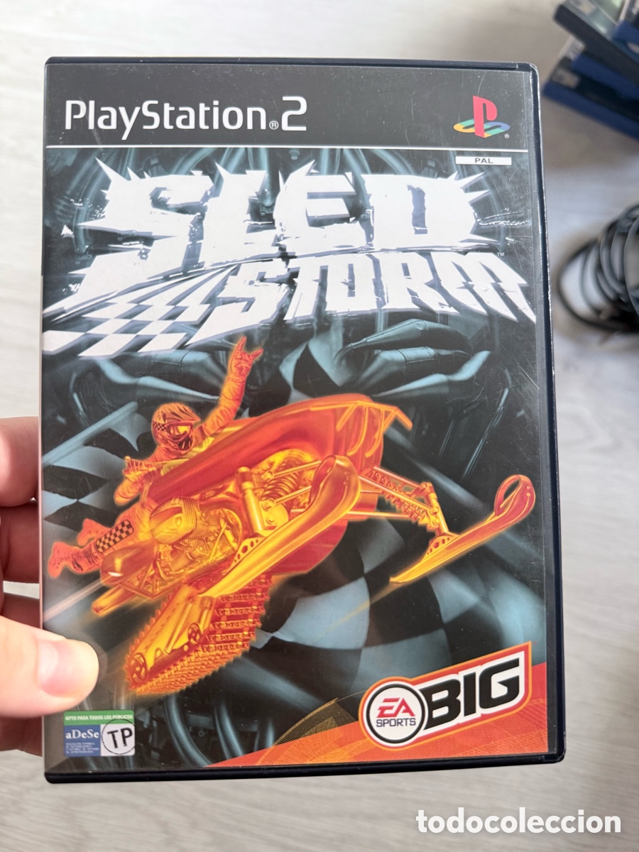 Videojuegos y consolas: Antiguo juego playstation 2 Sled storm