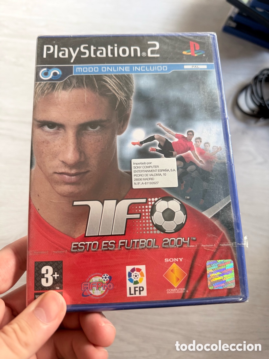 Videojuegos y consolas: Antiguo juego playstation 2 fifa 2004