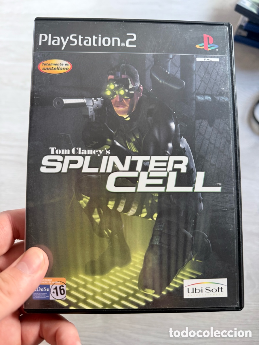 Videojuegos y consolas: Antiguo juego playstation 2 Splinter cell