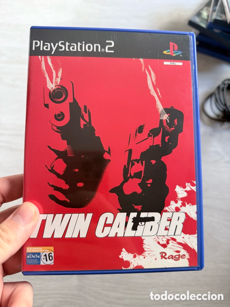 Videojuegos y consolas: Antiguo juego playstation 2 twin caliber