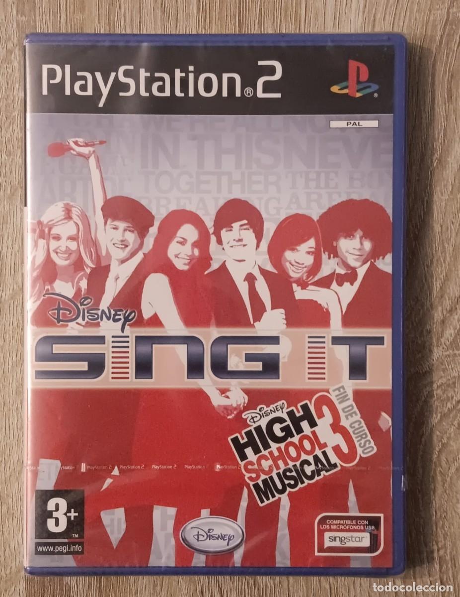 Videojuegos y consolas: JUEGO PLAYSTATION 2 PS2 SING IT HIGH SCHOOL MUSICAL 3 PRECINTADO