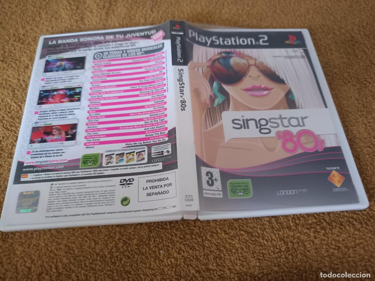 Videojuegos y consolas: Singstar 80 pal esp ps2