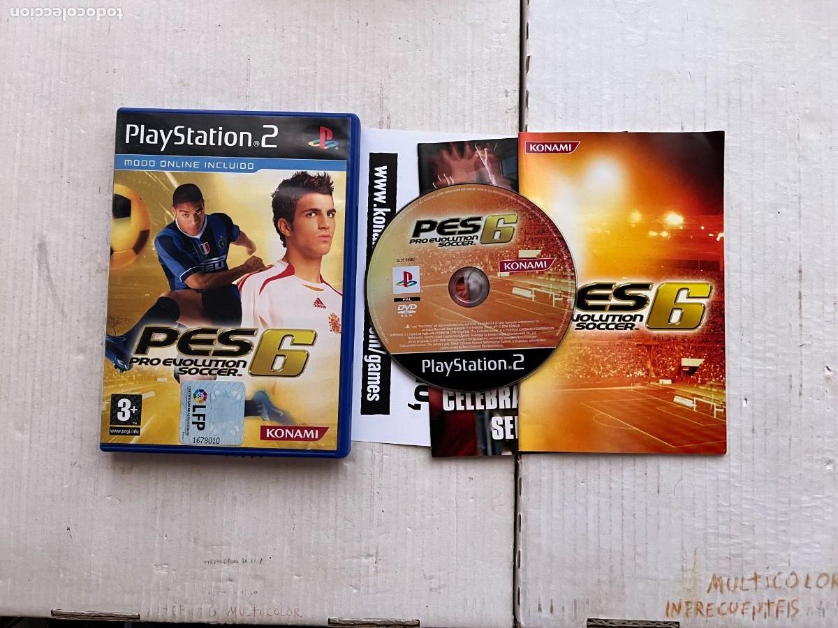 Videojuegos y consolas: PRO EVOLUTION SOCCER 6 PES - PS2 PLAYSTATION 2 PLAY STATION TWO KREATEN