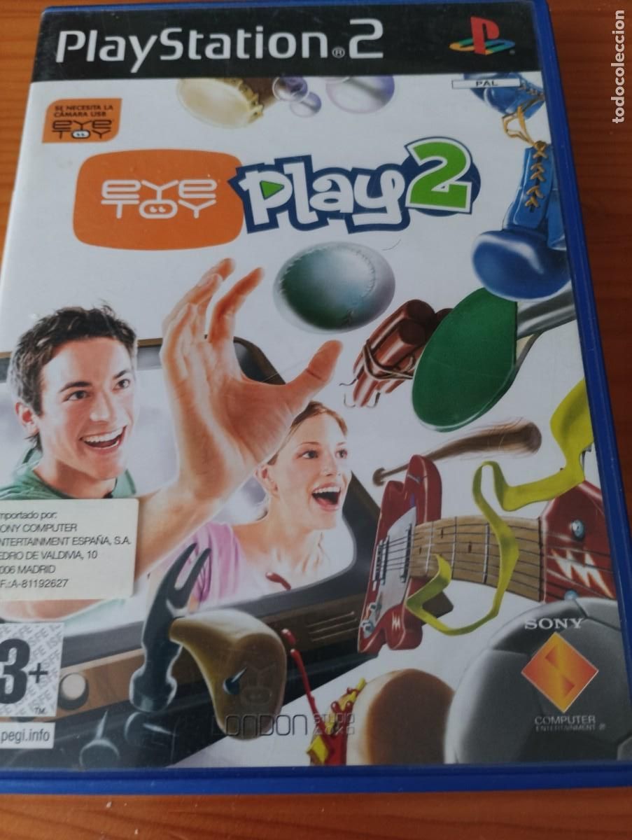 Videojuegos y consolas: Ps2 PlayStation 2 Eye Toy Play2