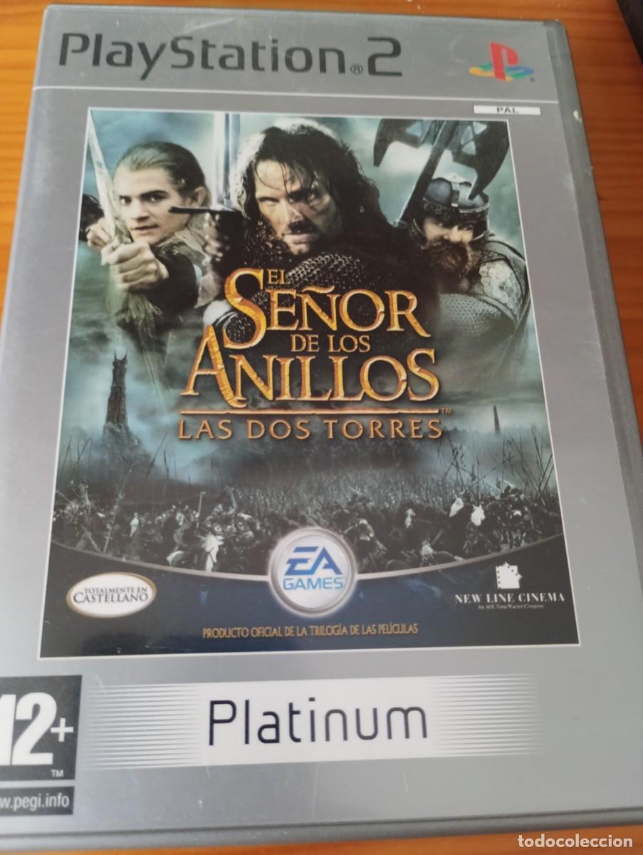 Videojuegos y consolas: EL SE&Ntilde;OR DE LOS ANILLOS LAS DOS TORRES ESDLA PLATINUM PS2 PLAYSTATION 2 PLAY STATION