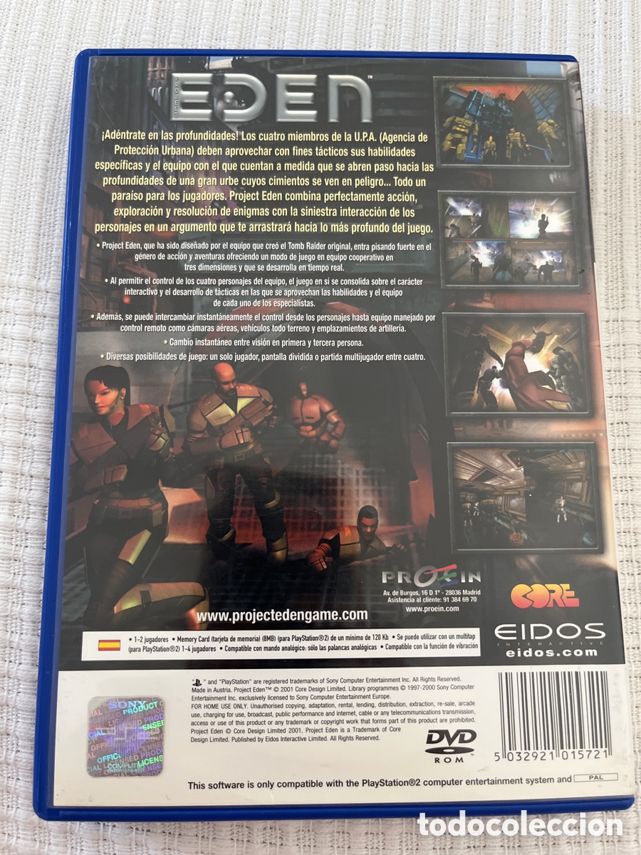 Videojuegos y consolas: Project Eden. PlayStation 2 - Foto 7