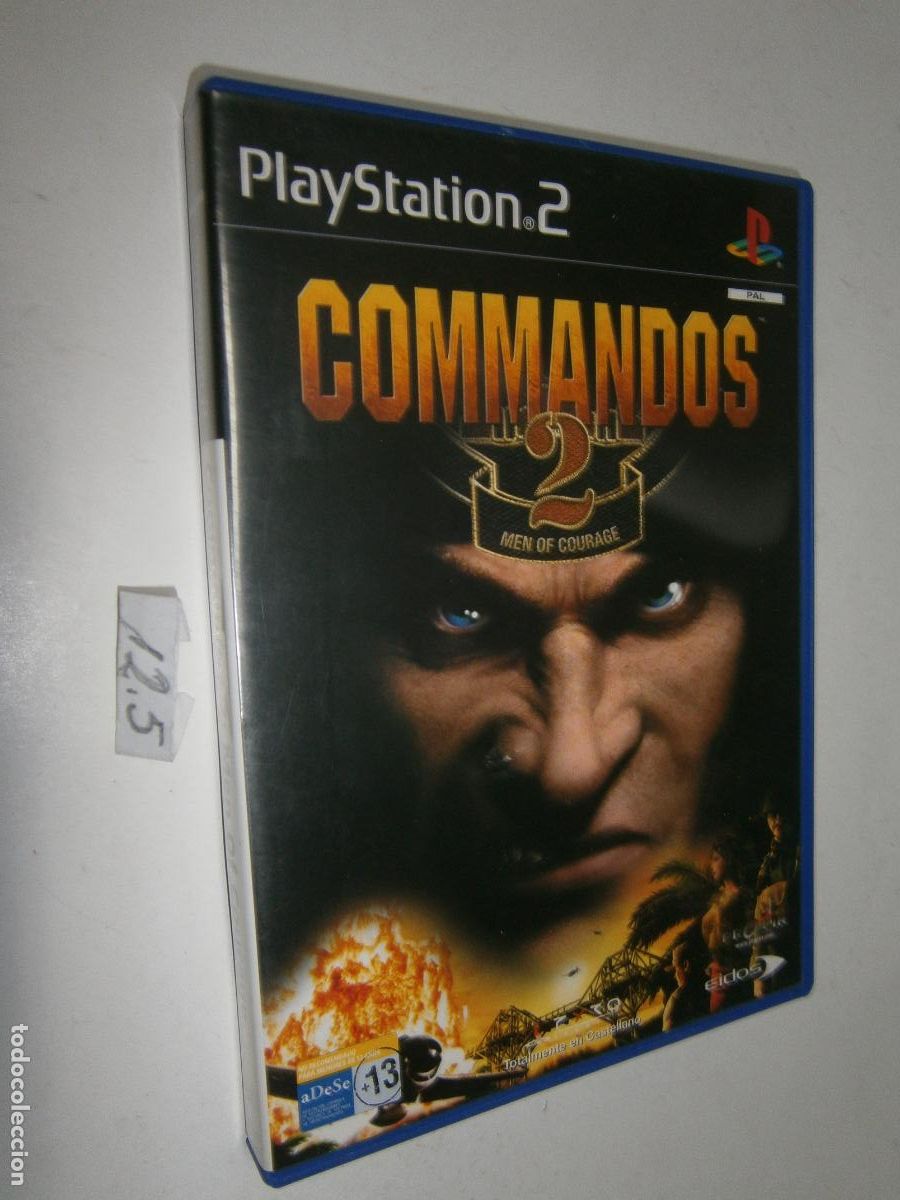 Videojuegos y consolas: ANTIGUO JUEGO PLAYSTATION 2 - COMMANDOS 2 (MEN OF COURAGE)