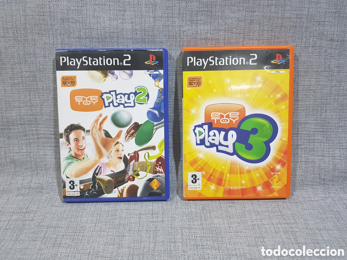 Videojuegos y consolas: PS2 2004 EYE TOY PLAY 2 / 2005 EYE TOY PLAY 3 PLAYSTATION PLAY STATION