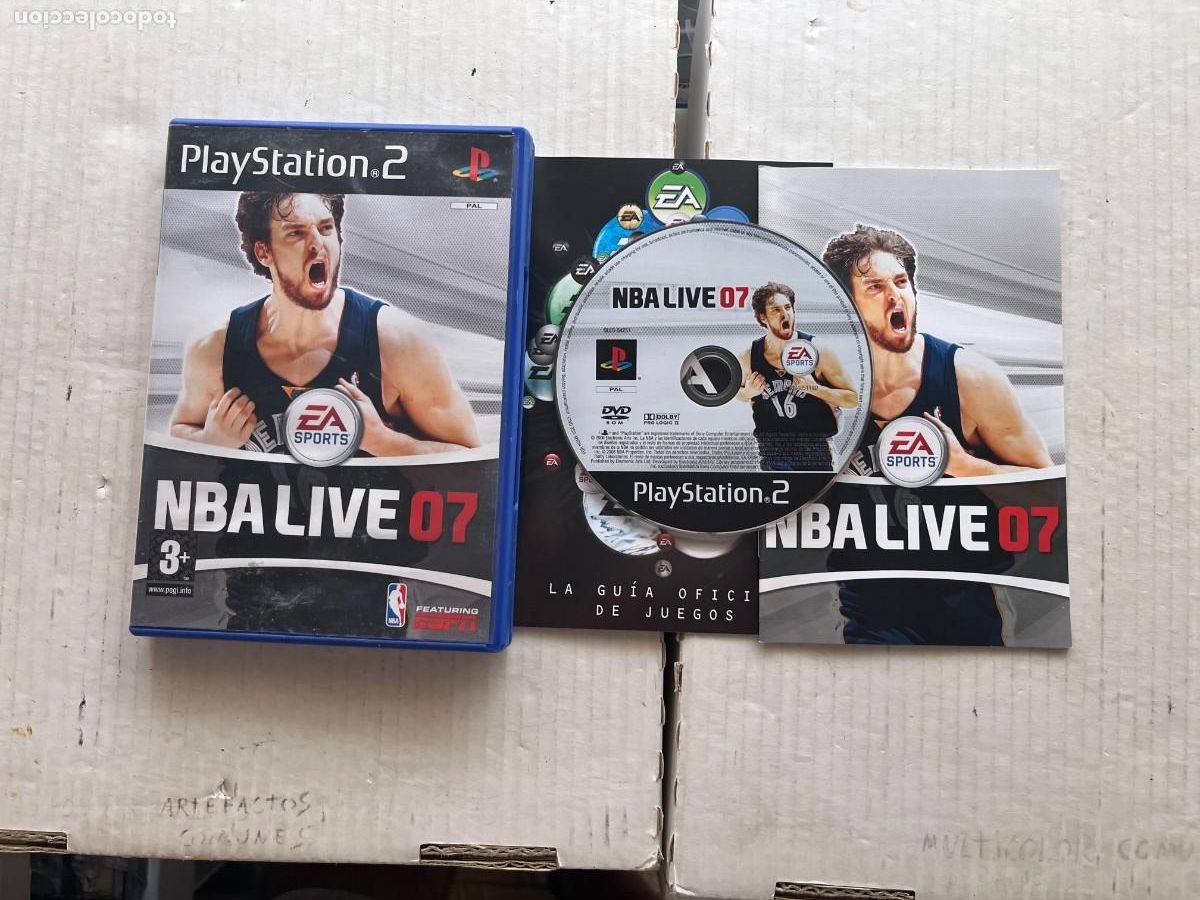 Videojuegos y consolas: NBA LIVE 07 - PS2 PLAYSTATION 2 PLAY STATION TWO KREATEN